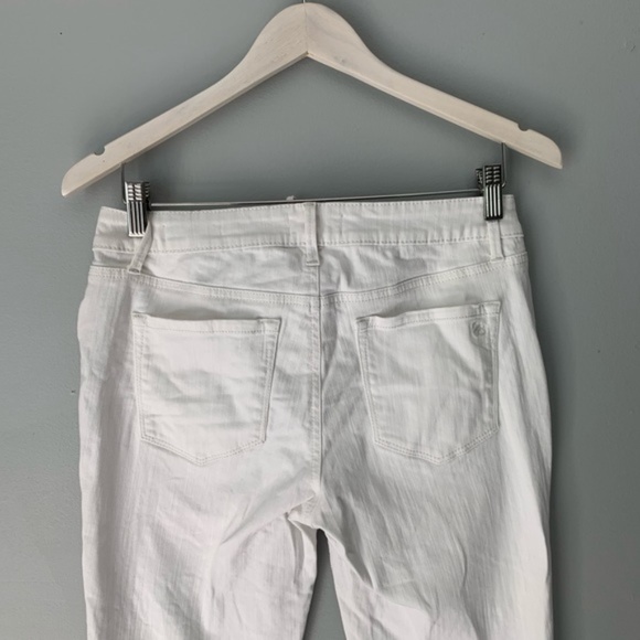 Jessica Simpson white lace up jeans - Picture 5 of 6